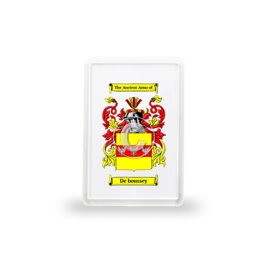 De boussey Coat of Arms Magnet